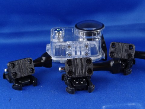 PNJcam AEE S70 S70+ S71 GoPro ATTACHMENT TAB FOR DIVING CHAMBER