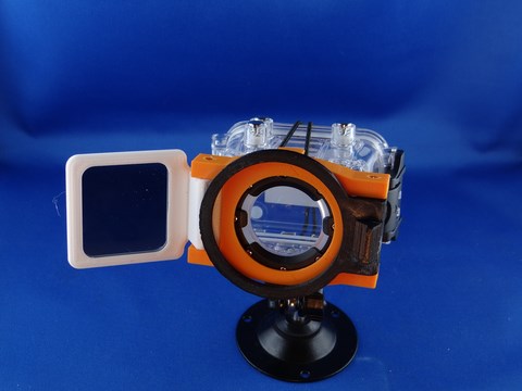 AEE SD21 caisson plongée filtre PNJ cam diving filter chamber